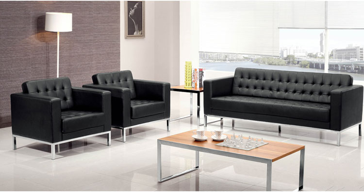 辦公沙發(fā)黑色 辦公沙發(fā)黑色